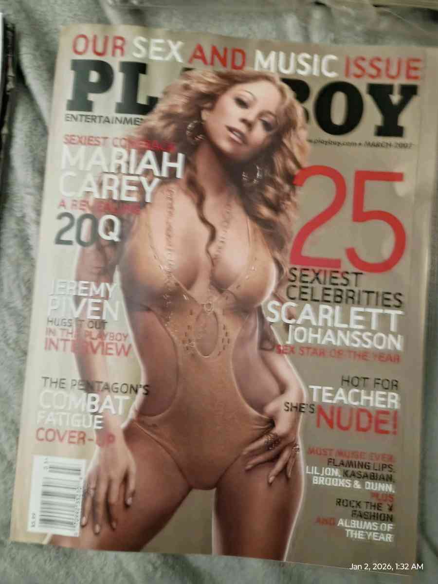 2007 vintage Playboy magazines new n used still in plastic - Louisville, Kentucky - FleaMarketBay