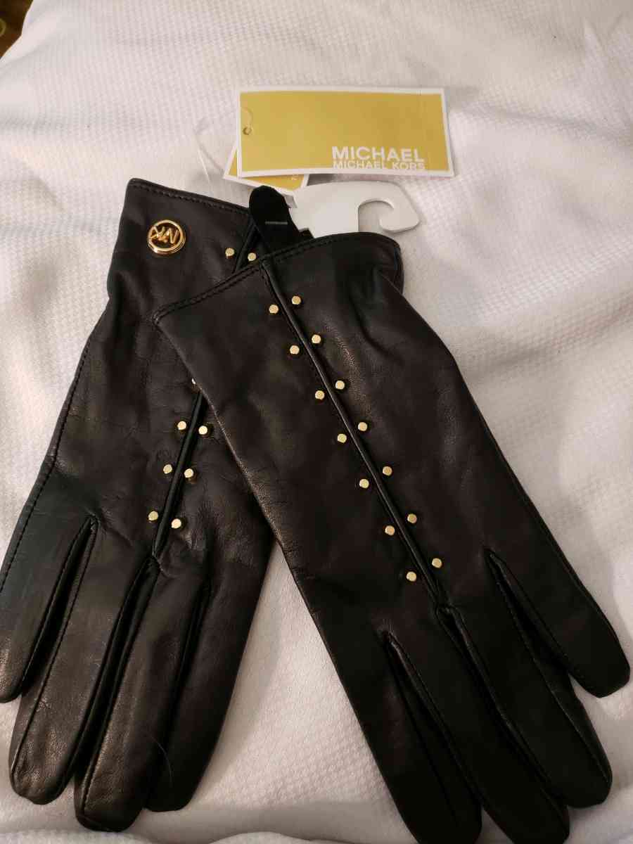 Michael Michael kors black leather gloves - Loveland, Colorado