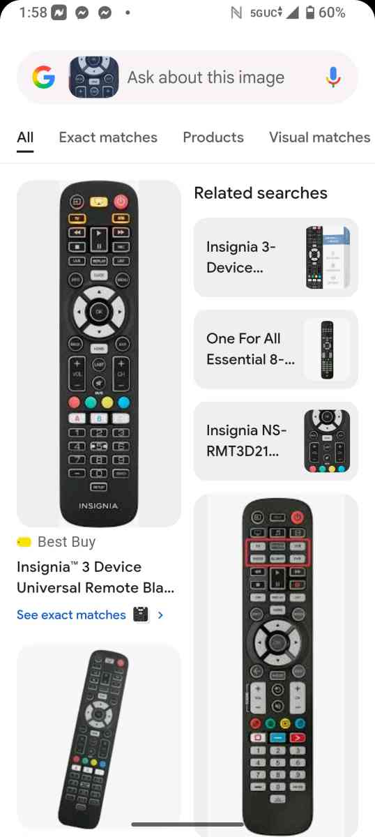 insignia remote control available today - Adelanto, California - FleaMarketBay