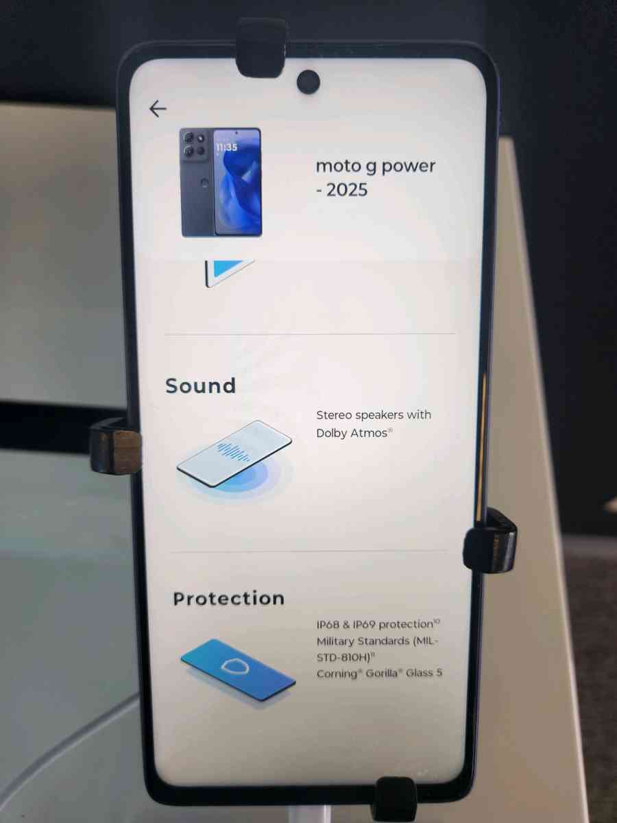 Motorola Moto G Power 2025 5G 128GB Blue - Loves Park, Illinois - FleaMarketBay