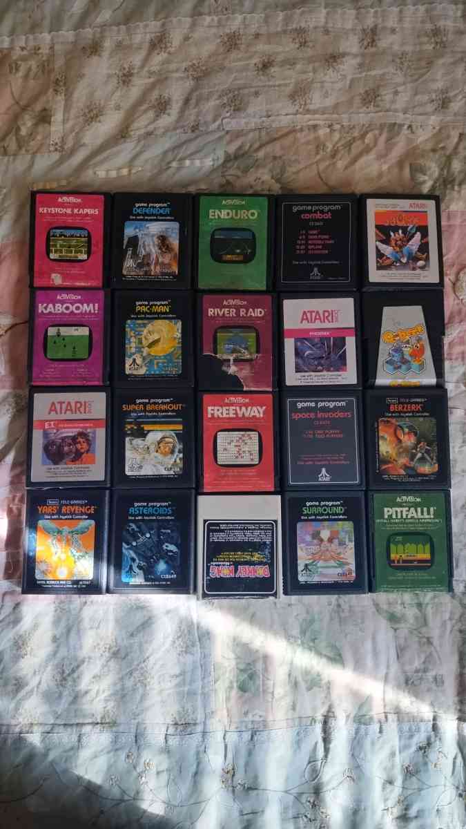 atari 2600 with Games - Dallas, Texas - FleaMarketBay