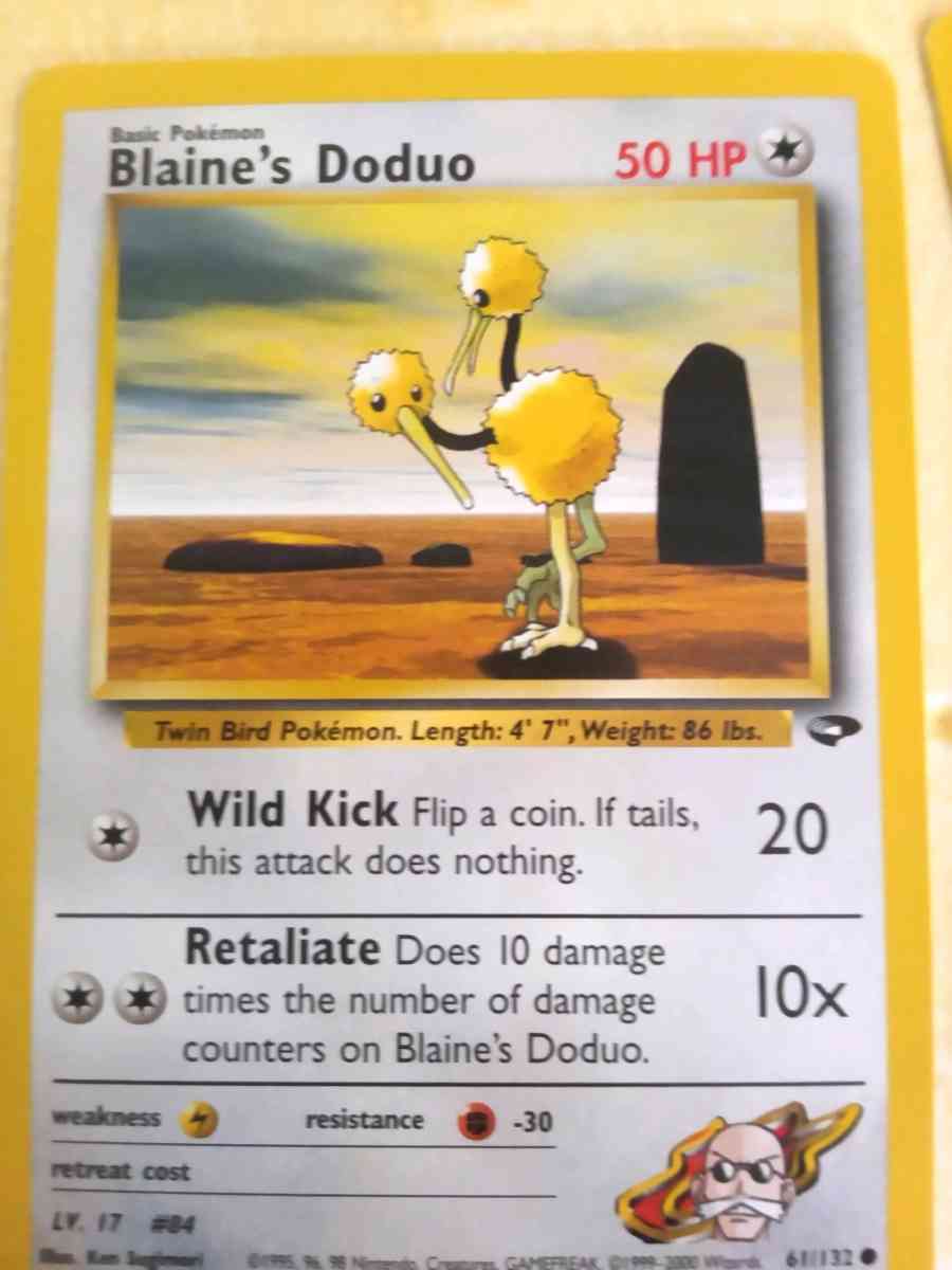blane Pokemon cards - Mobile, Alabama - FleaMarketBay
