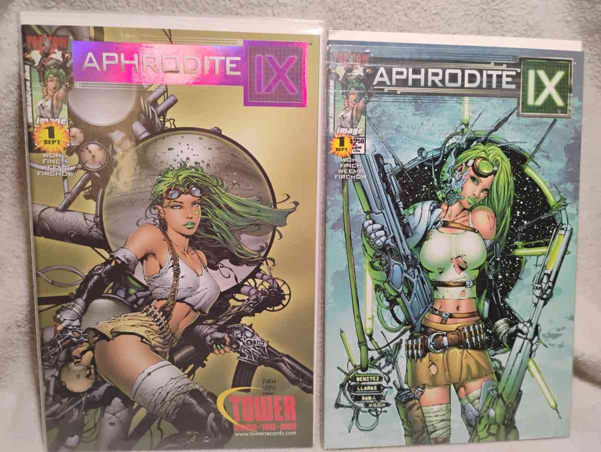 Aphrodite IX issues 04 with 2 variant covers Mint condition - Denver, Colorado - FleaMarketBay