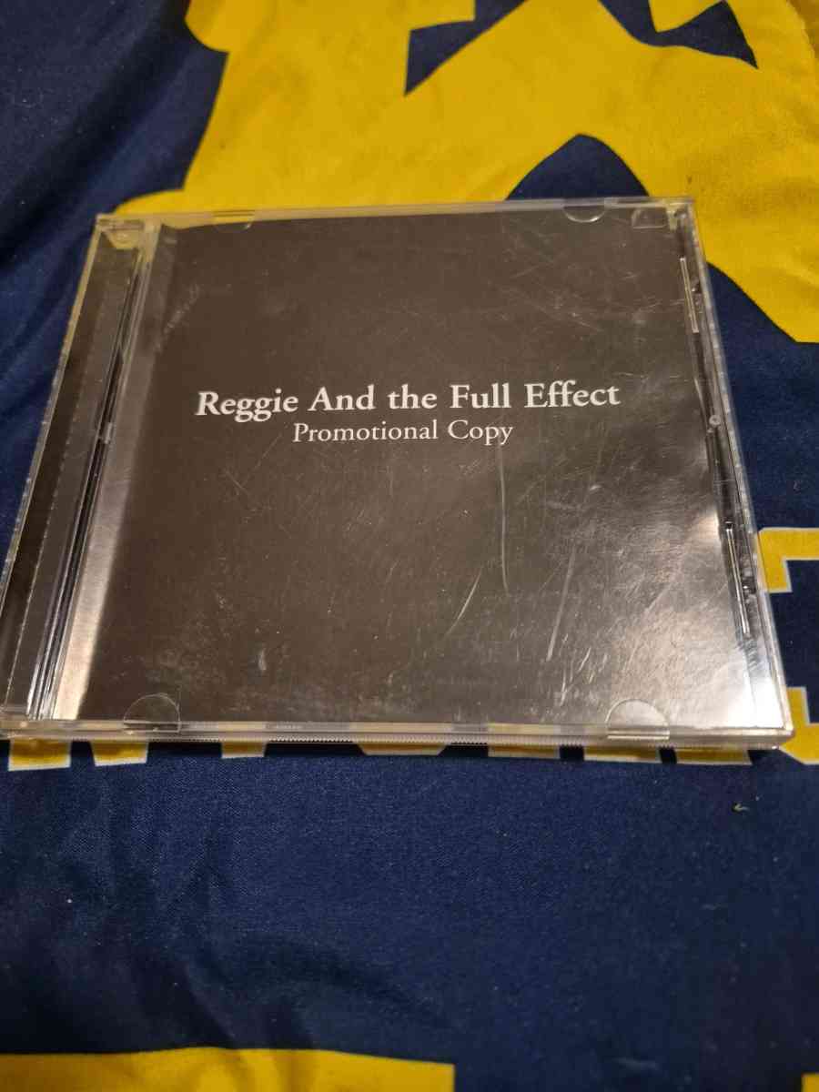 USED Reggie and the Full Effect PROMOTIONAL COPY CD