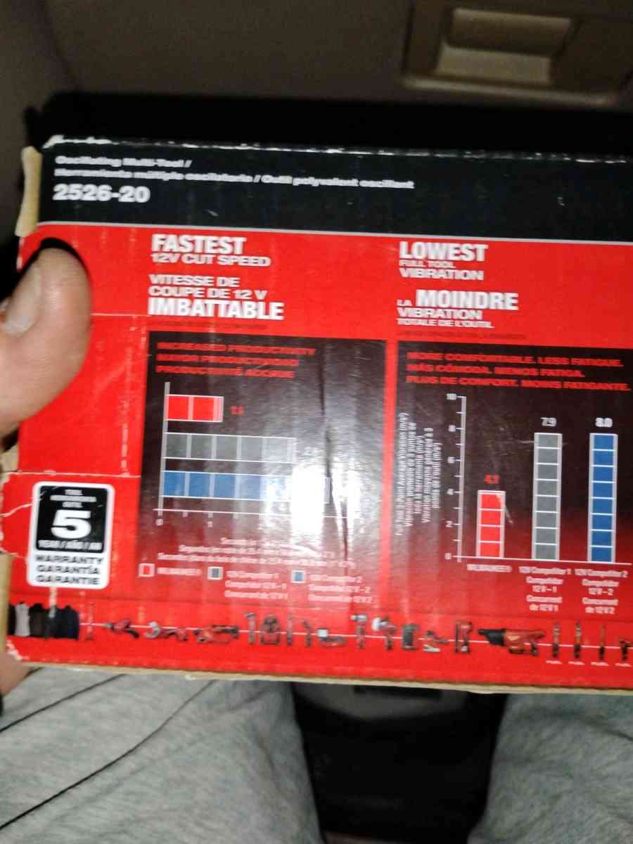 Milwaukee M12 Oscillating Multi tool - Peoria, Illinois - FleaMarketBay