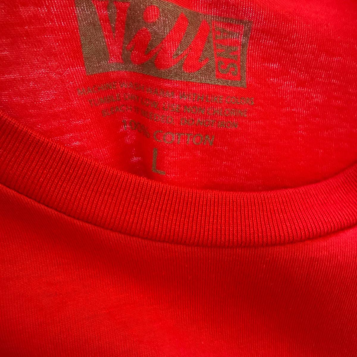 Villans Worldwide Red Graphic TShirt  Bold Streetwear State - Los Angeles, California - FleaMarketBay