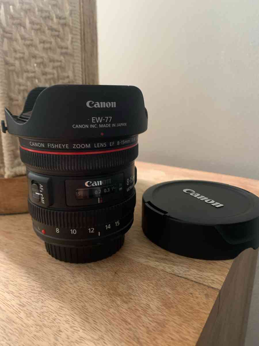 Camera Canon Fish Eye Lens - Costa Mesa, California - FleaMarketBay