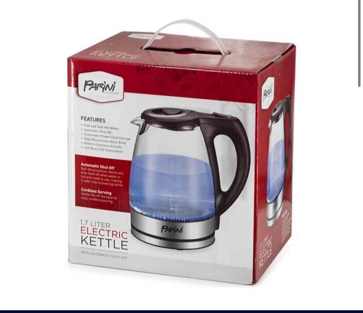Parini 17 Liter Electric Kettle With Automatic Shut Off - Los Angeles, California - FleaMarketBay
