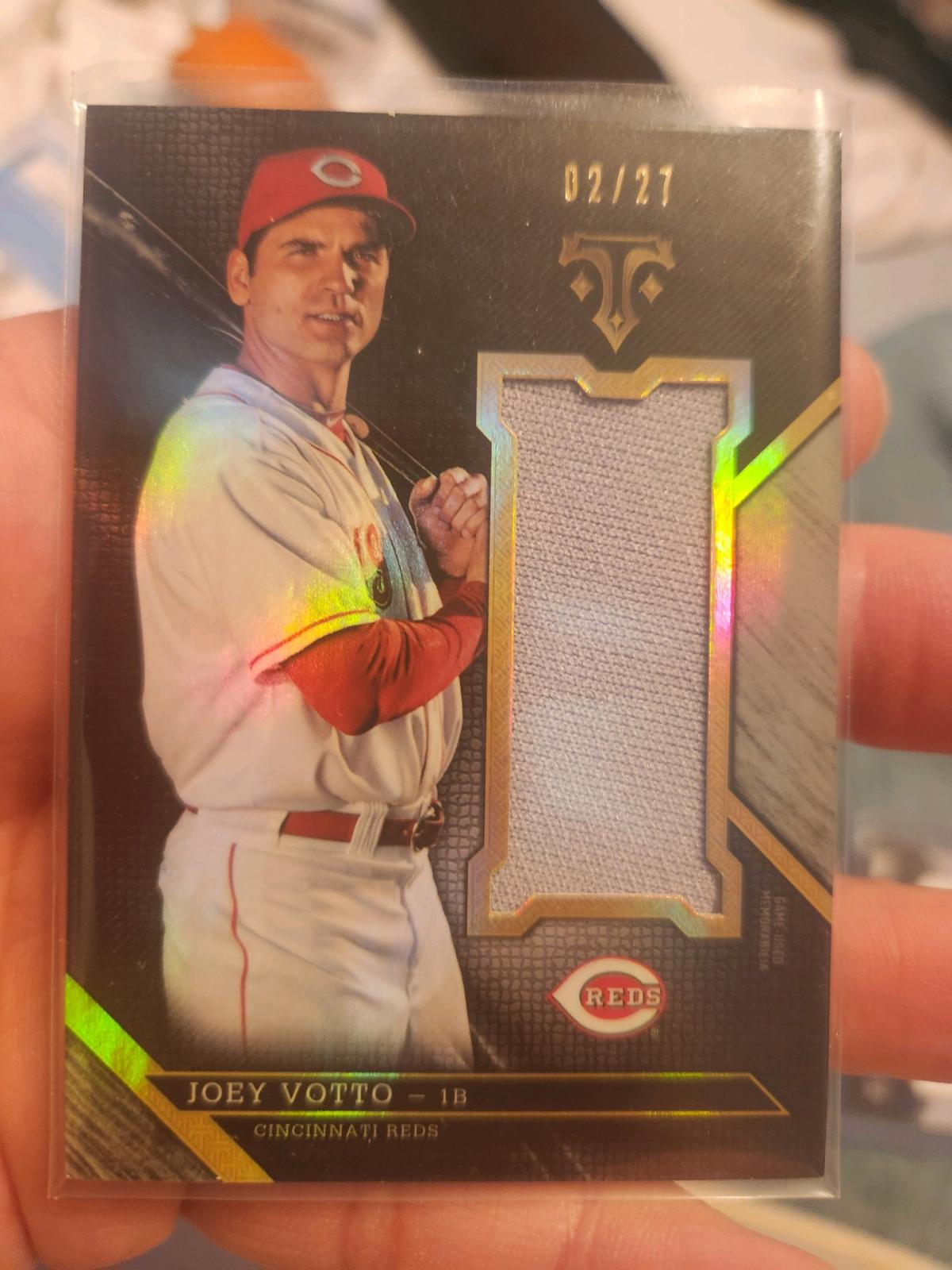 2016 Topps Triple Threads Joey Votto - Joplin, Missouri