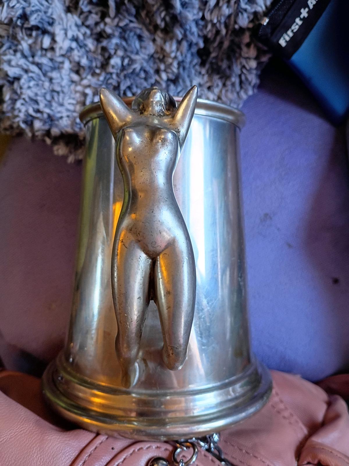 vintage pewter tankard - Liberty, Missouri