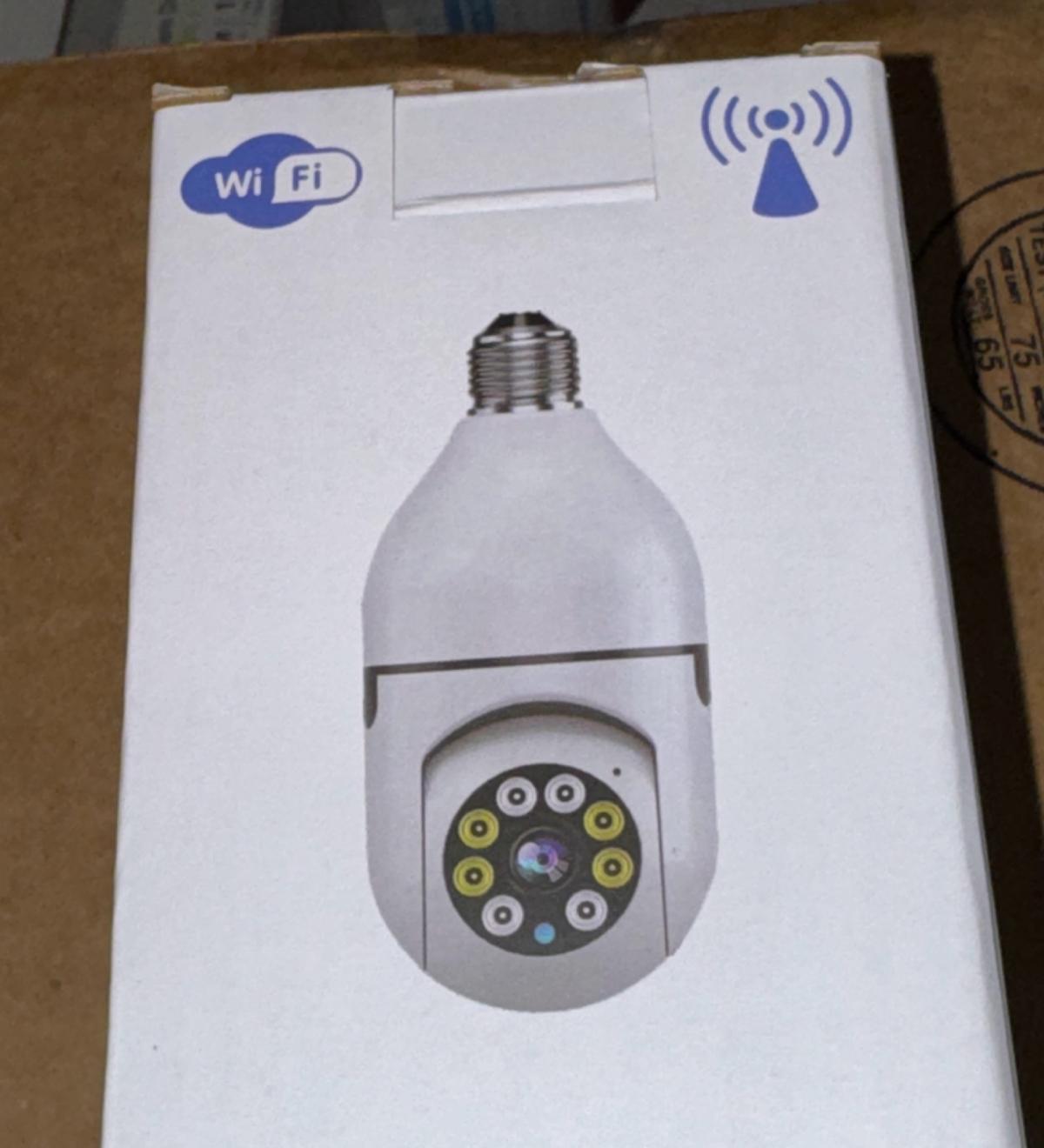 360 PTZ Night Vision Light Bulb Video Camera - Needville, Texas - FleaMarketBay