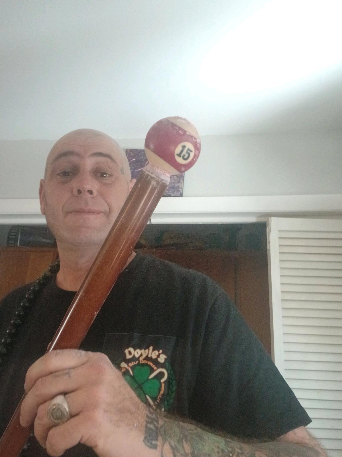 billiard cue stick and ball walkingsticks - Troy, New York - FleaMarketBay