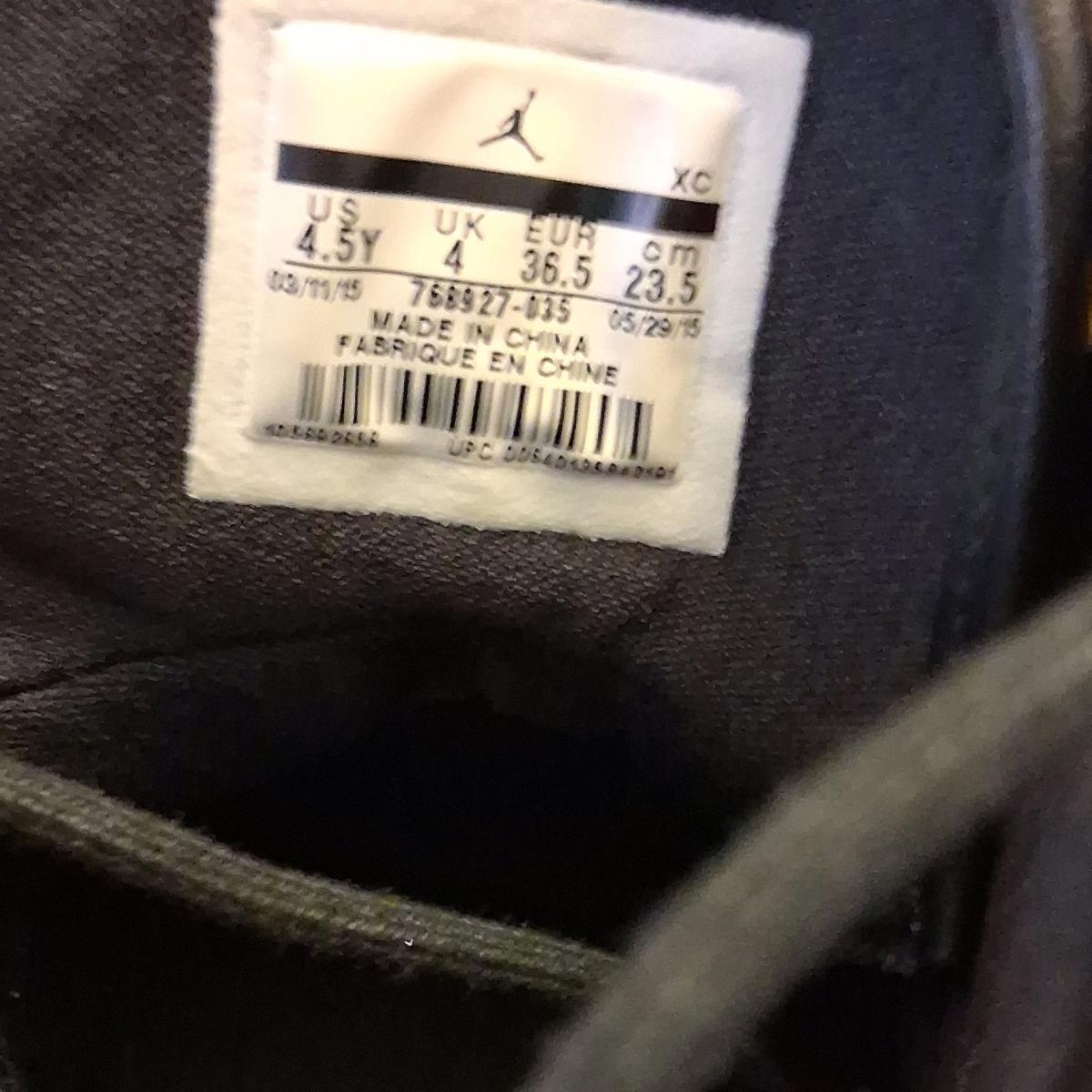 Nike Air Jordan Jasmine GG in the Black  Metallic Gold  Whi - Charlotte, North Carolina - FleaMarketBay