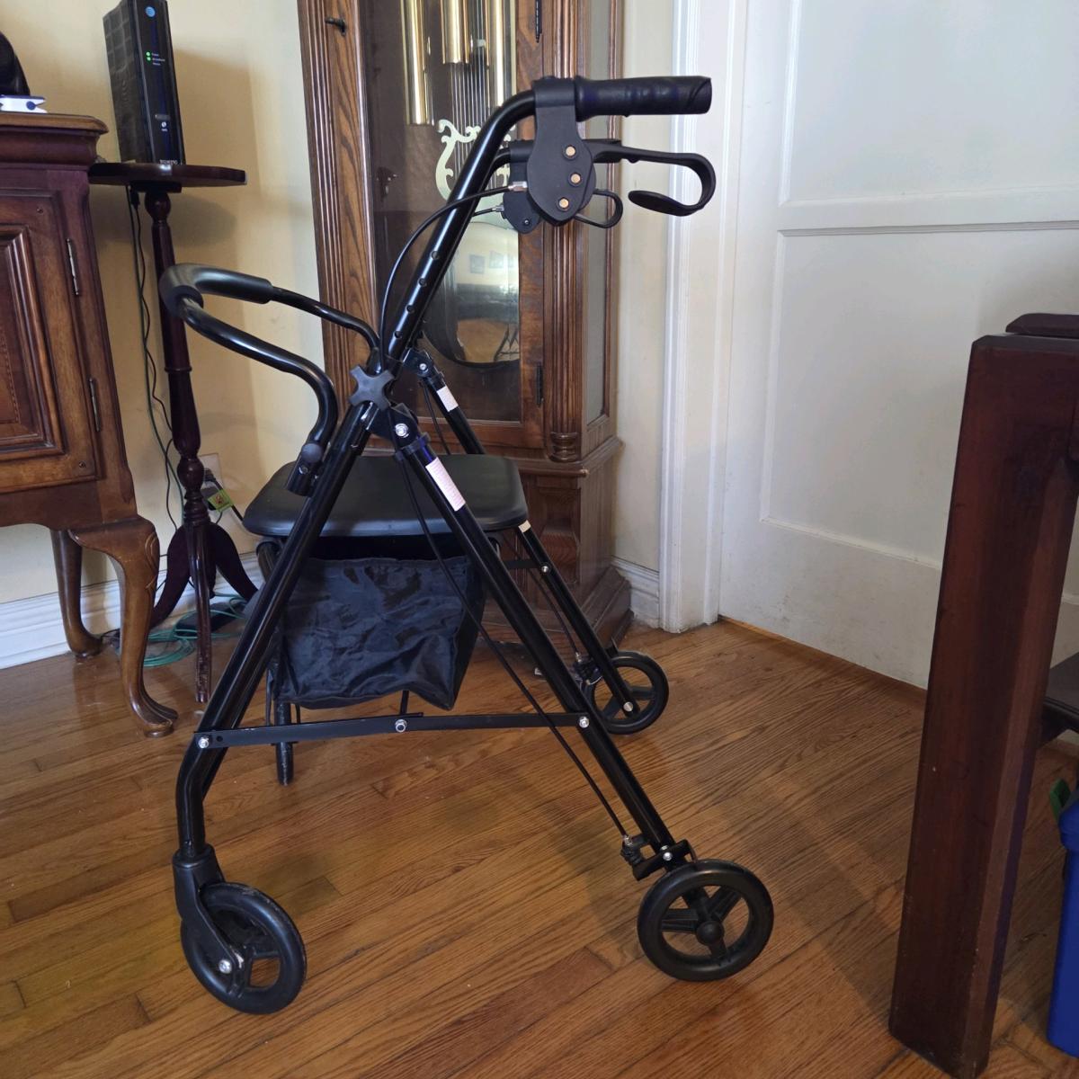 Medline Basic Rollator with seat - Inglewood, California - FleaMarketBay