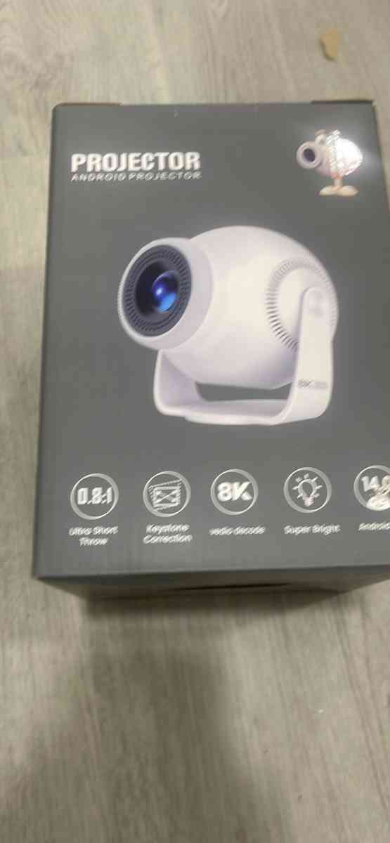 Smart Mini Projector with Android 14 OS - Burlington, New Jersey - FleaMarketBay