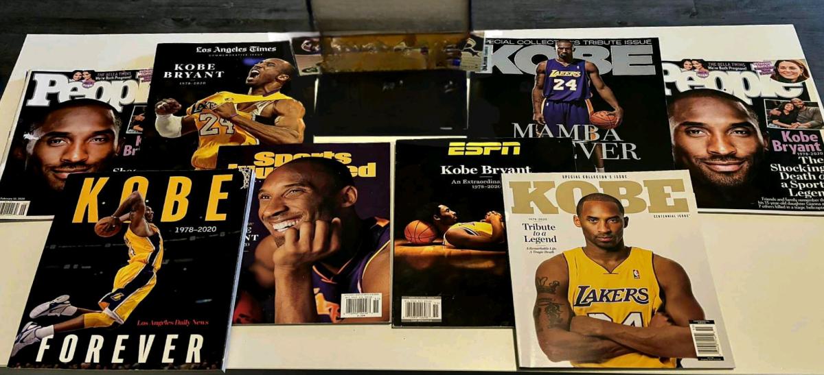 Kobe Bryant Magazine set