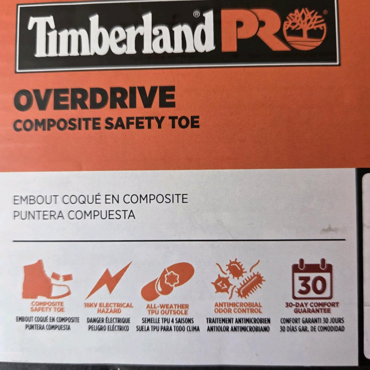 Timberland PRO Overdrive Womens 7 - Inglewood, California