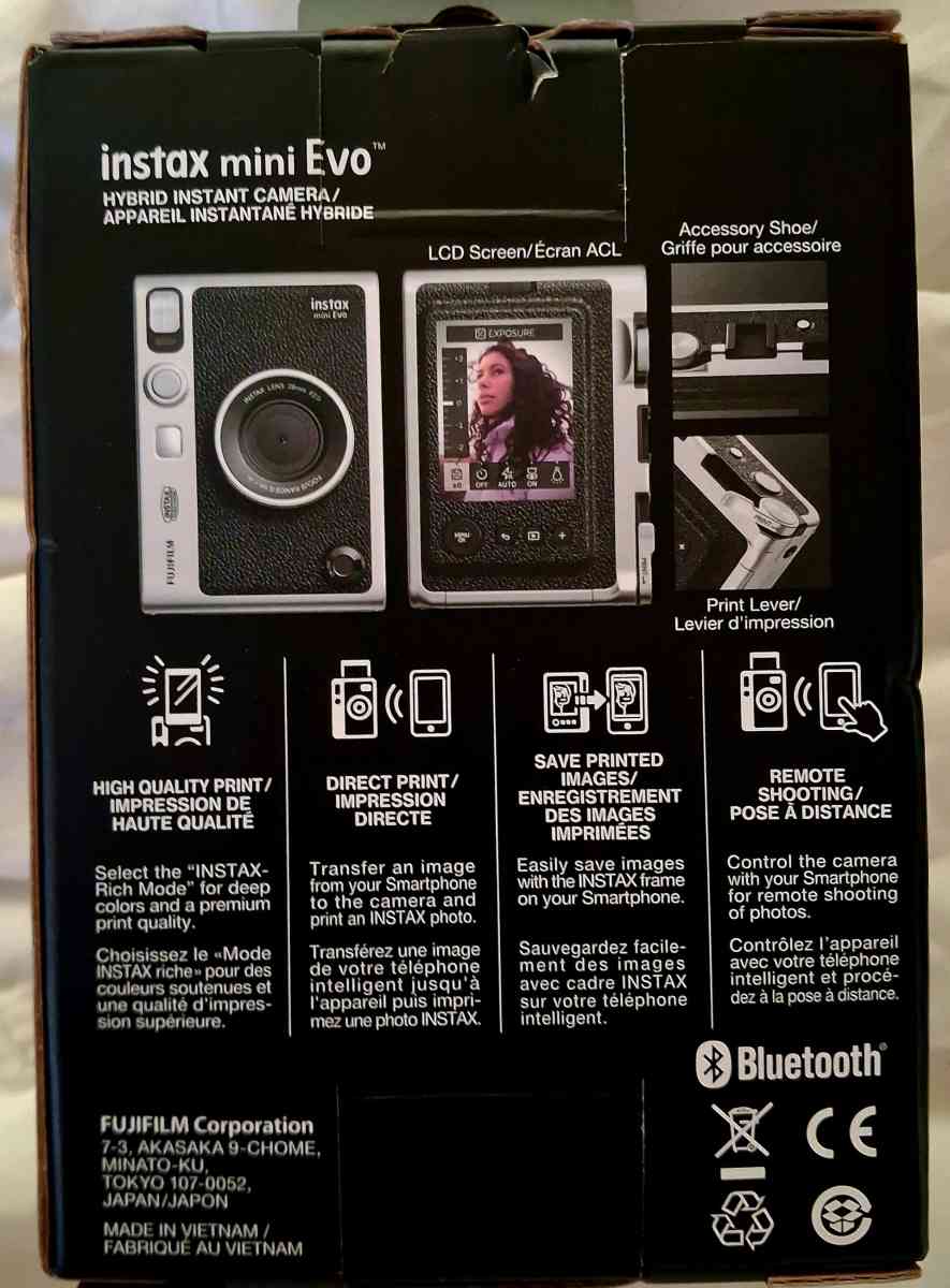 instax Mini Evo Polaroid camera - Hollister, California - FleaMarketBay