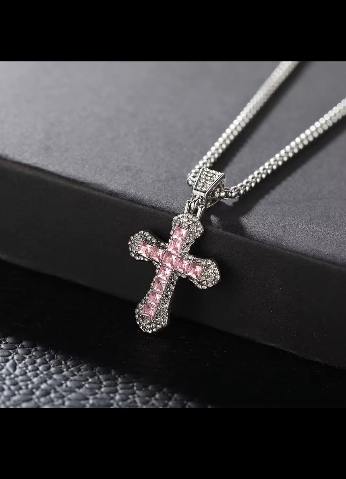 zircon cross pendant chains - Houston, Texas - FleaMarketBay