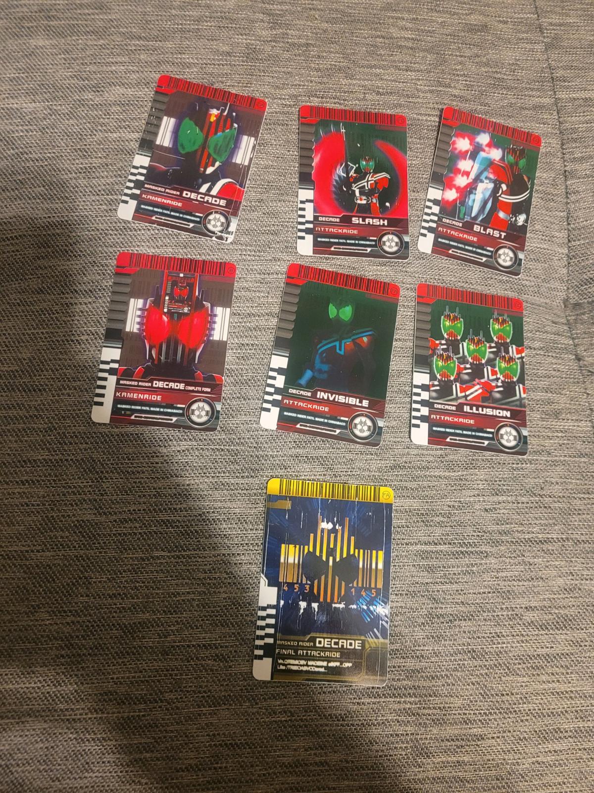 Ko kamen rider decadriver and cards - Altavista, Virginia - FleaMarketBay