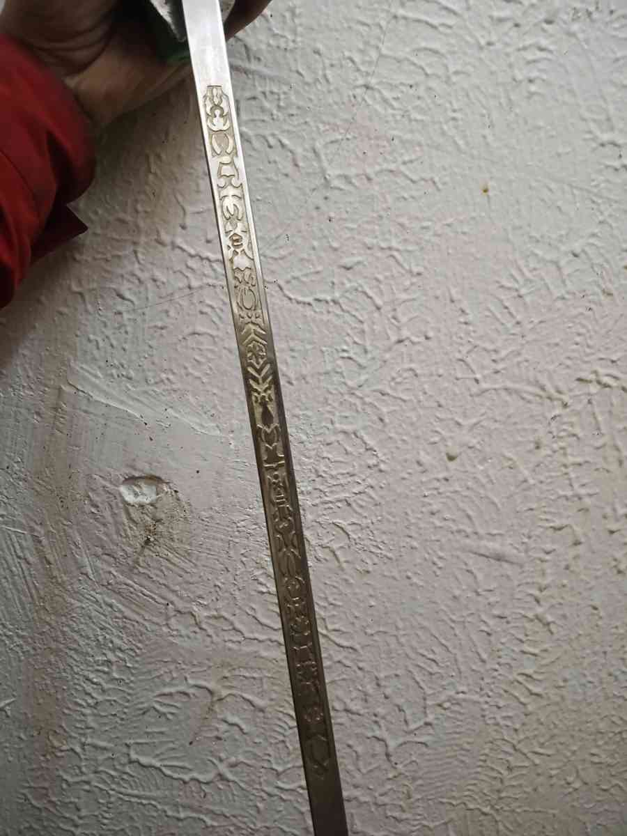 Decorative sword SIR KNIGHT JOHN A REGO POPE JOHN XXIII - Brooklyn, New York - FleaMarketBay