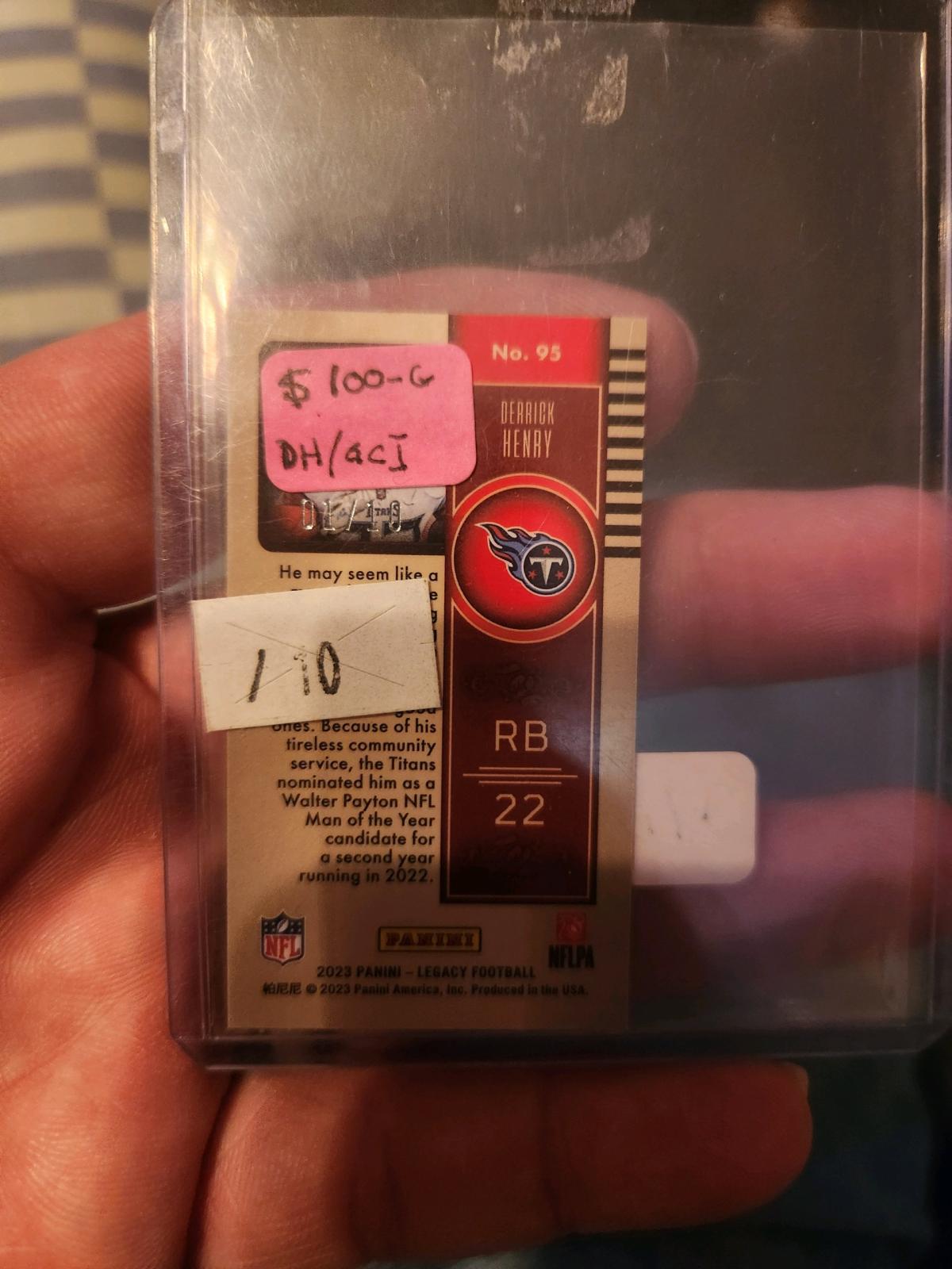 2023 Legacy Football Mini Derek Henry - Joplin, Missouri - FleaMarketBay