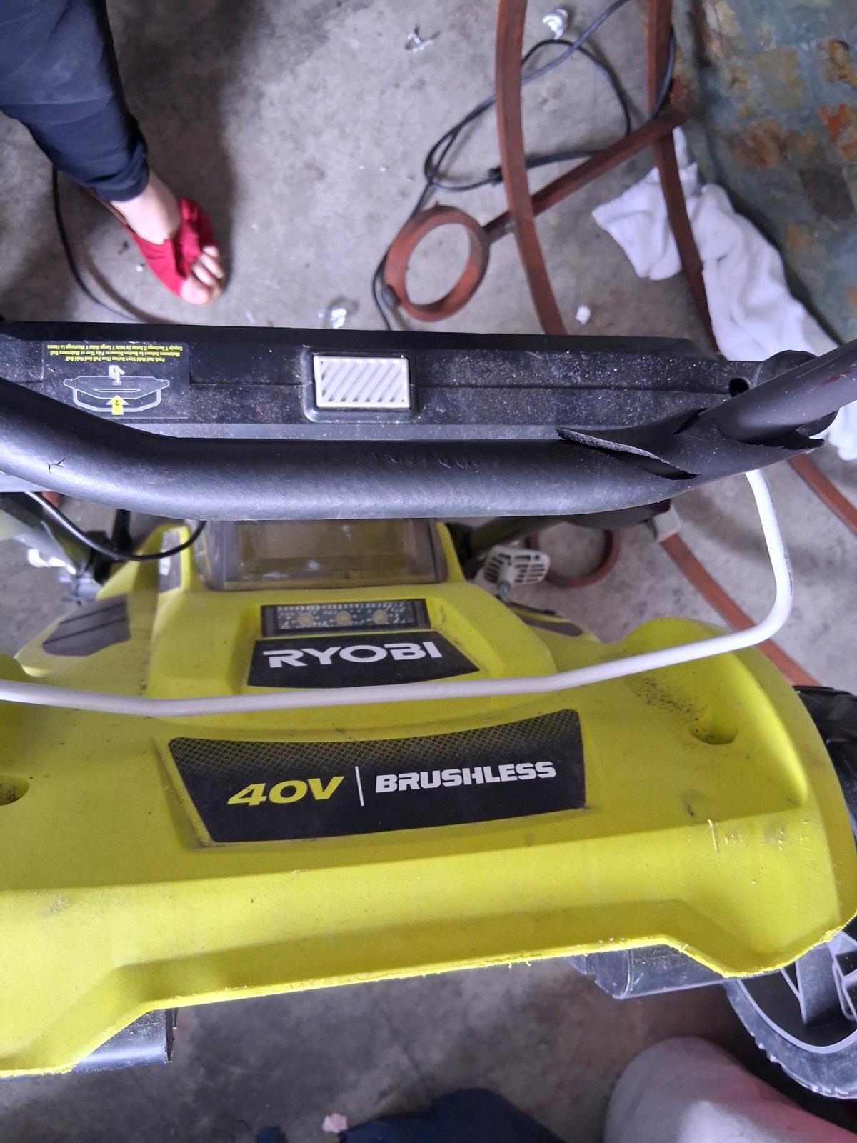 Ryobi 40V brushless electric mower - Charlotte, North Carolina - FleaMarketBay