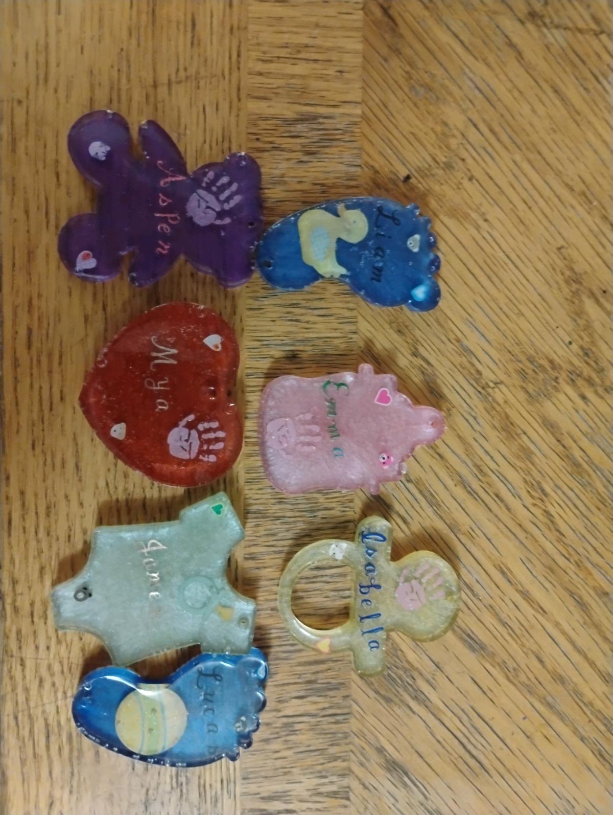 Hand crafted baby themed keychains - Girard, Pennsylvania - FleaMarketBay