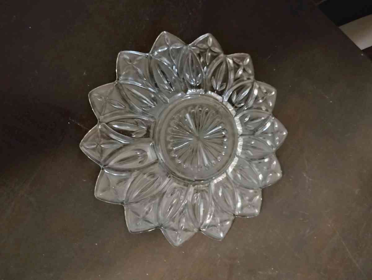 Single Federal Glass Pressed Pedal Plate - Phenix City, Alabama - FleaMarketBay