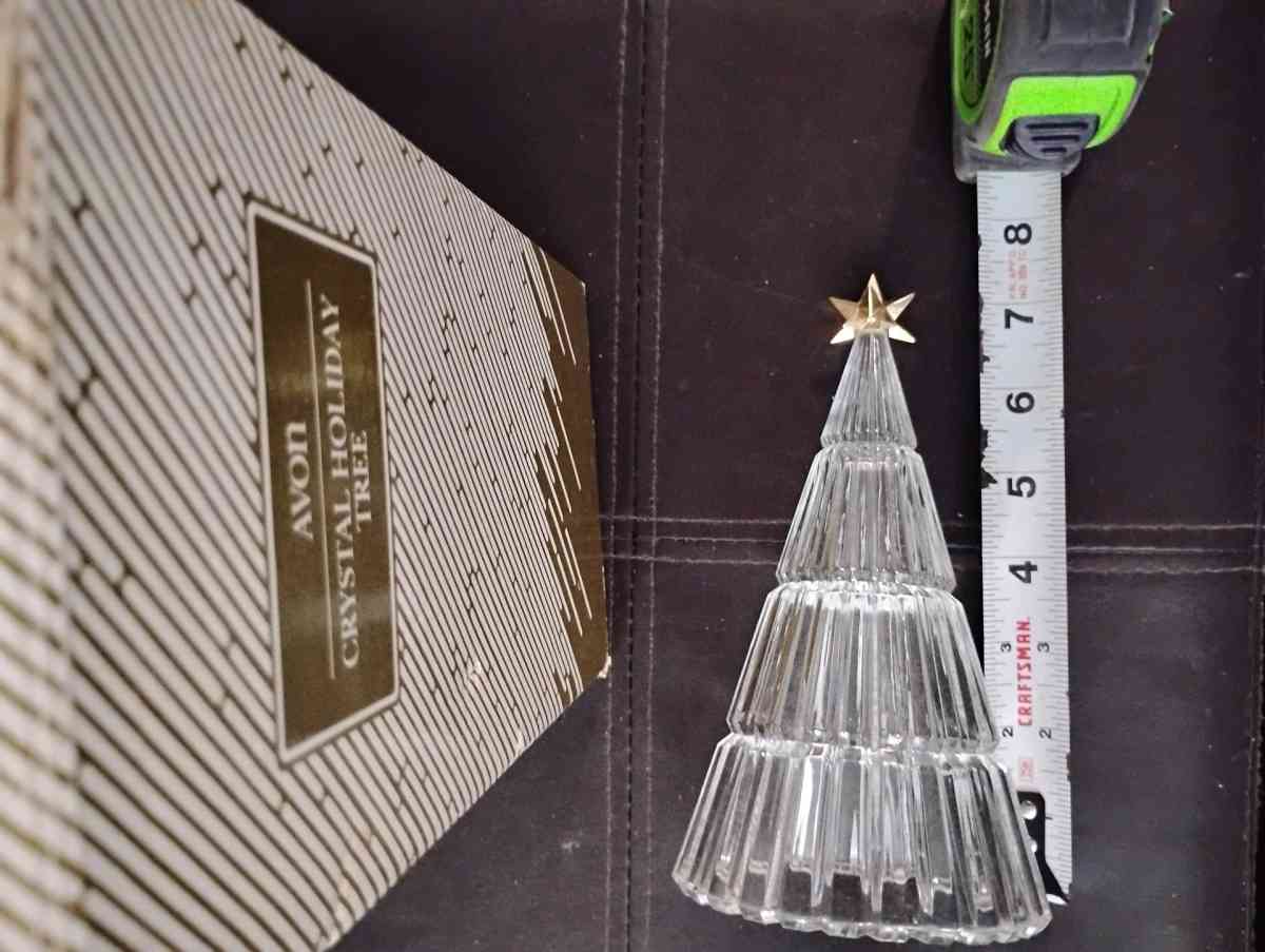Avon Crystal Holiday Tree - Phenix City, Alabama - FleaMarketBay