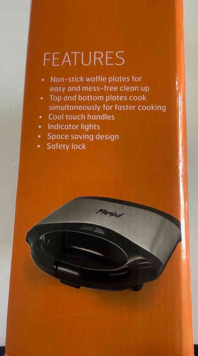 NEW Parini Belgian Waffle Maker  Crispy Fluffy Waffles - Los Angeles, California - FleaMarketBay