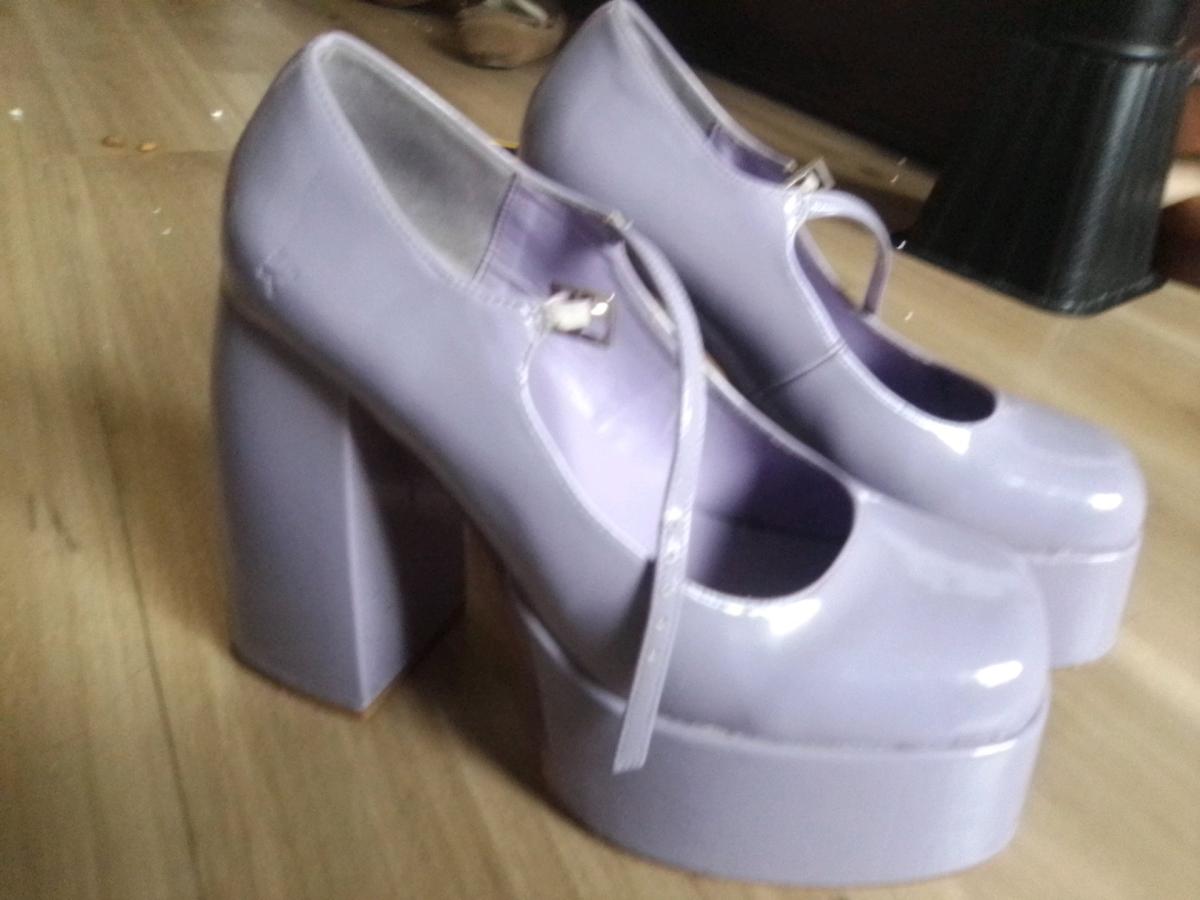Purple Platform Mary Janes - Los Angeles, California - FleaMarketBay