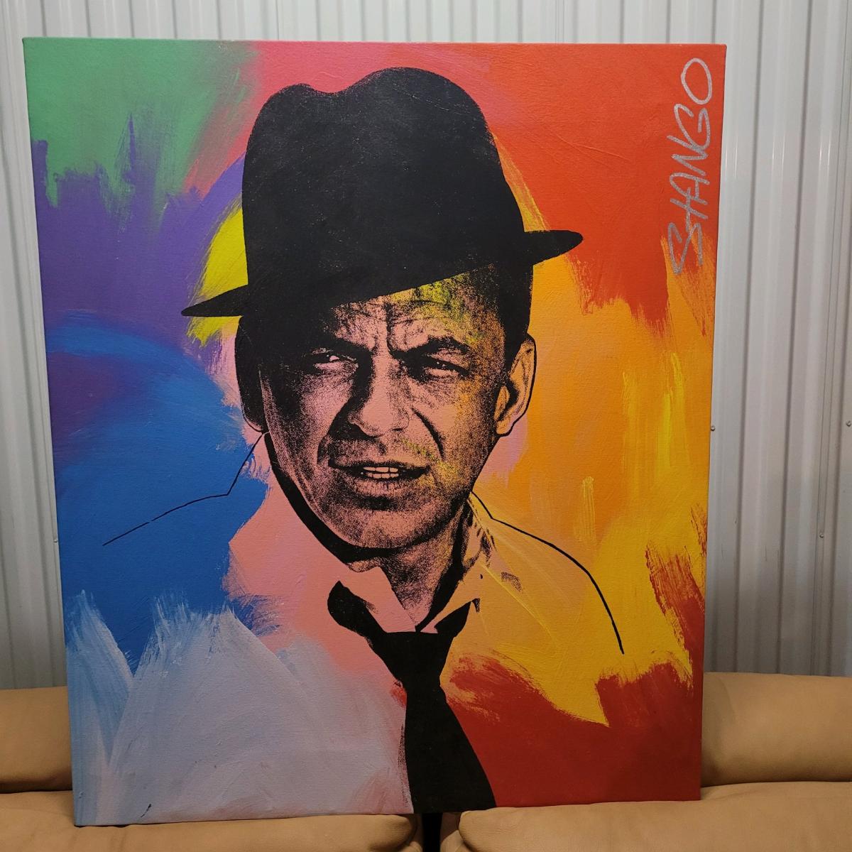 Frank Sinatra Painting