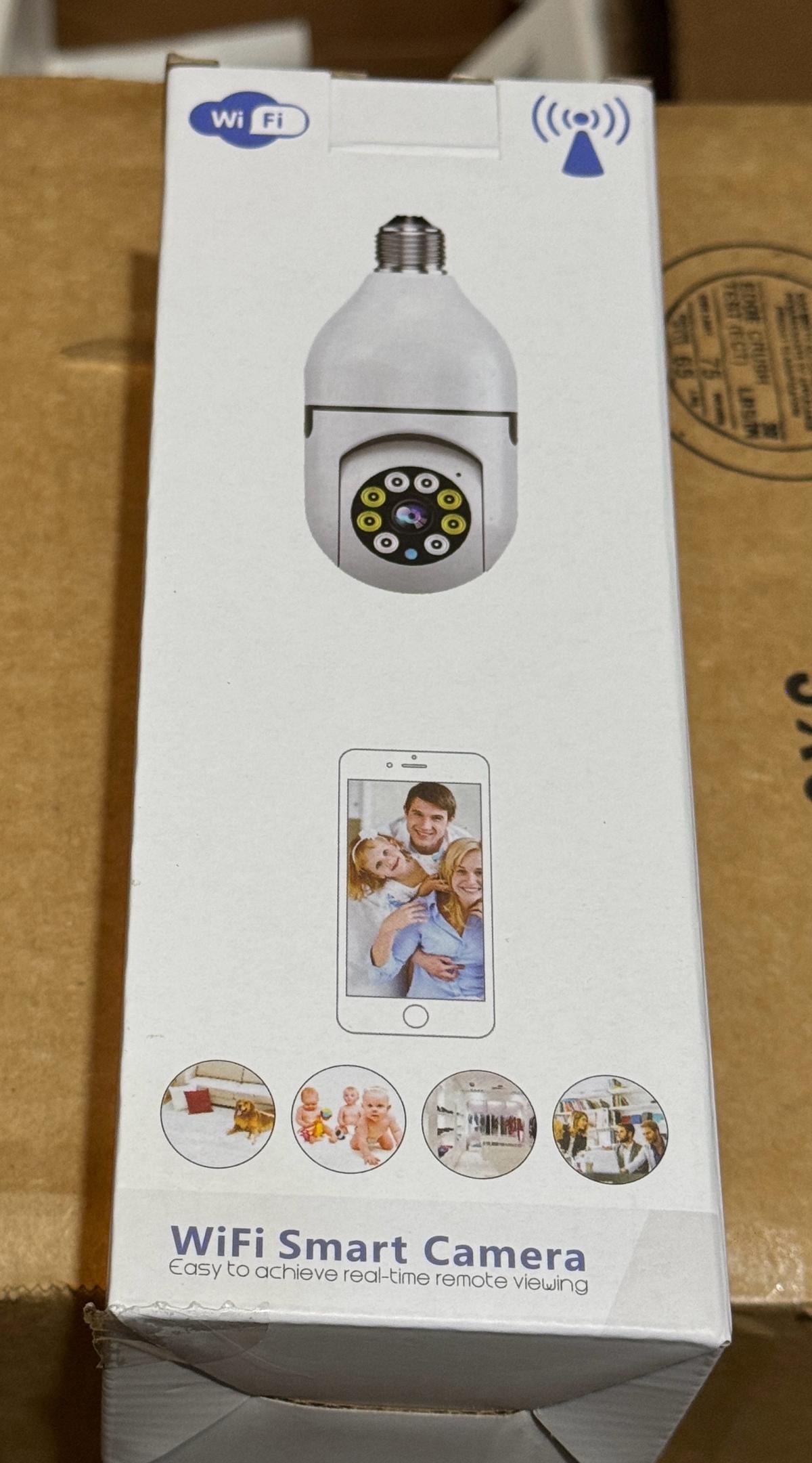 360 PTZ Night Vision Light Bulb Video Camera - Needville, Texas - FleaMarketBay