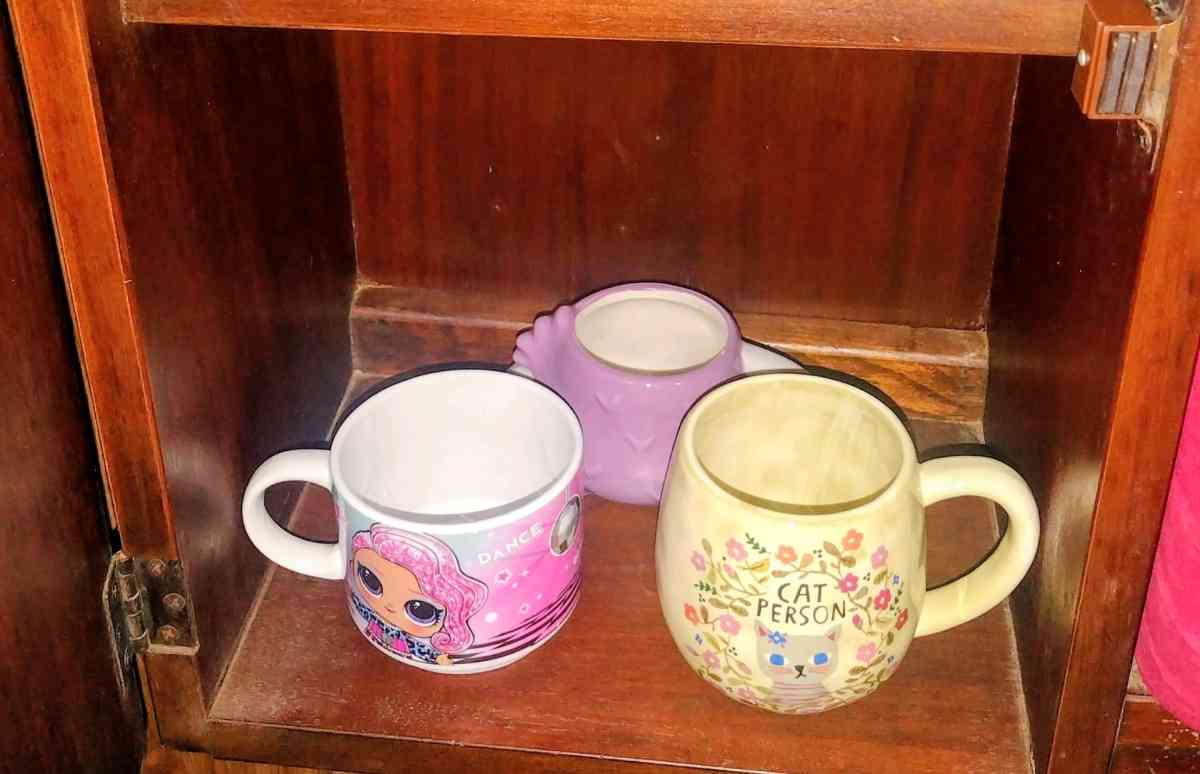 Three very nice Mugs for a woman who is a girl at heart - Corning, Arkansas