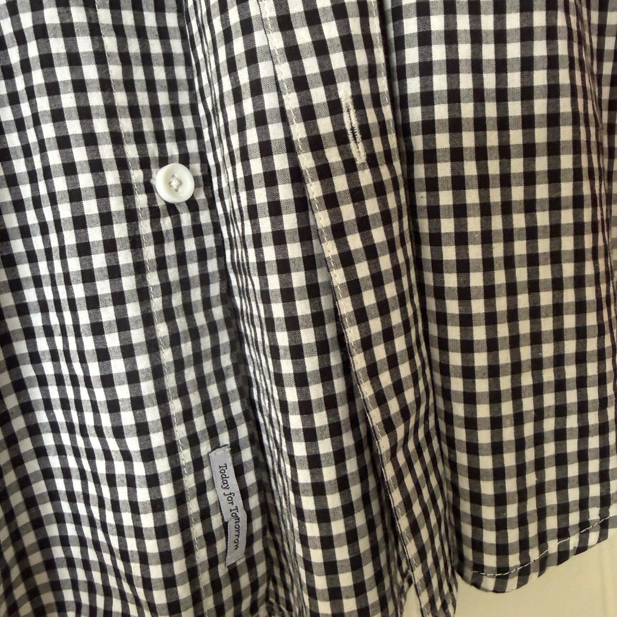 BRAND NEW XL Publish Black  White Gingham Shirt w Red Side P - Los Angeles, California - FleaMarketBay