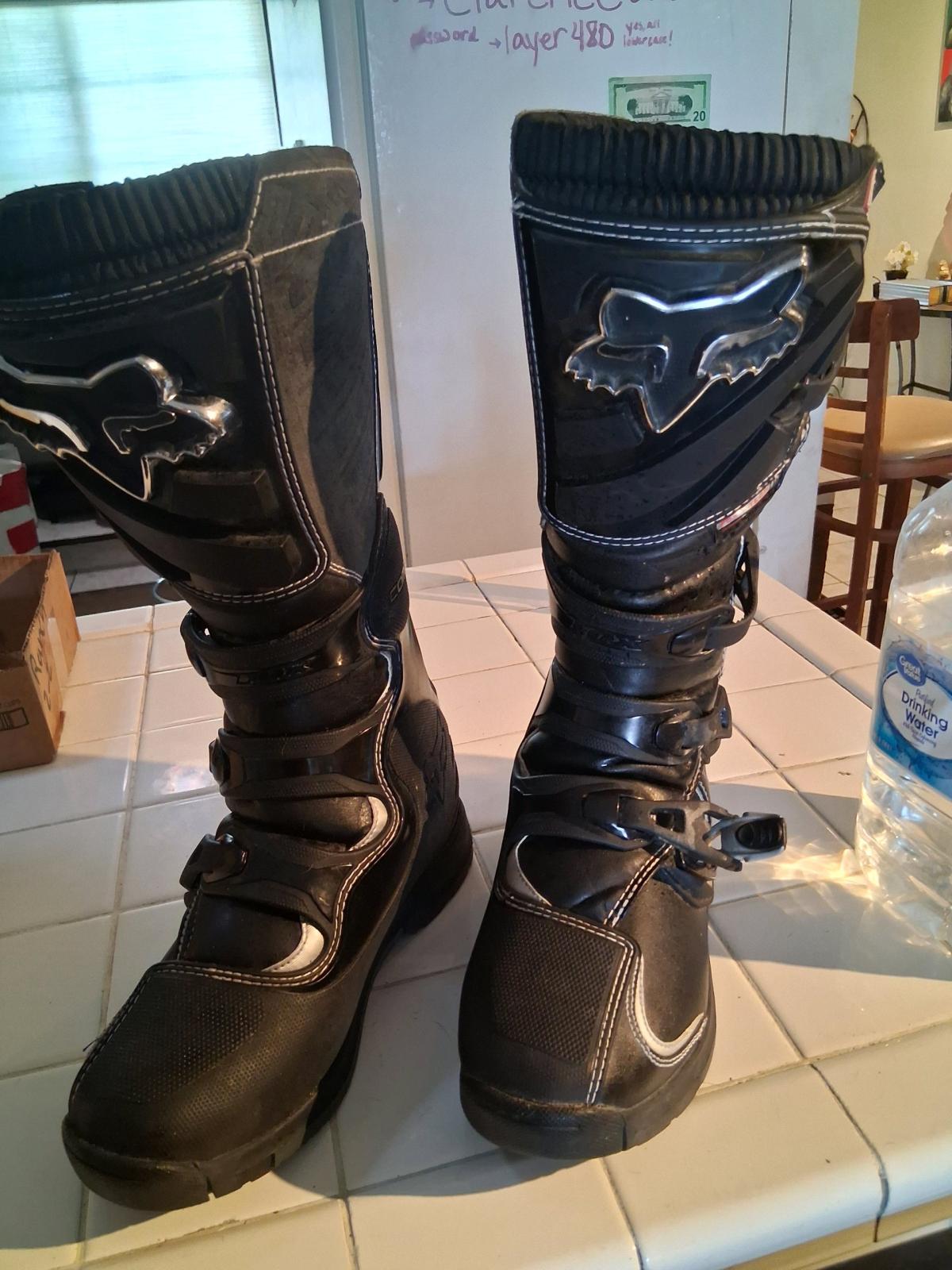 Comp 5 Fox Motocross Boots M10 44 never used without box - Las Vegas, Nevada - FleaMarketBay