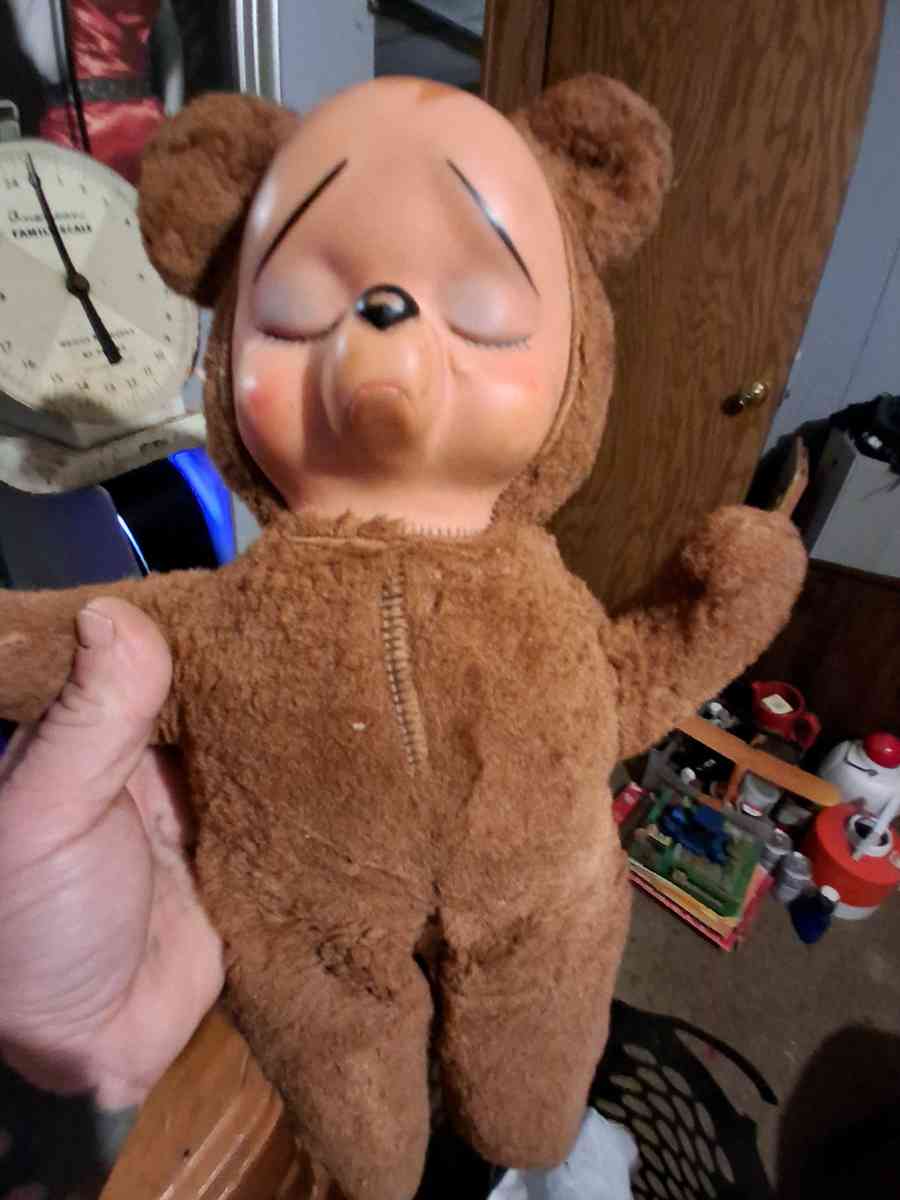 Ruston teddy bear rubber faced - Laurens, South Carolina - FleaMarketBay