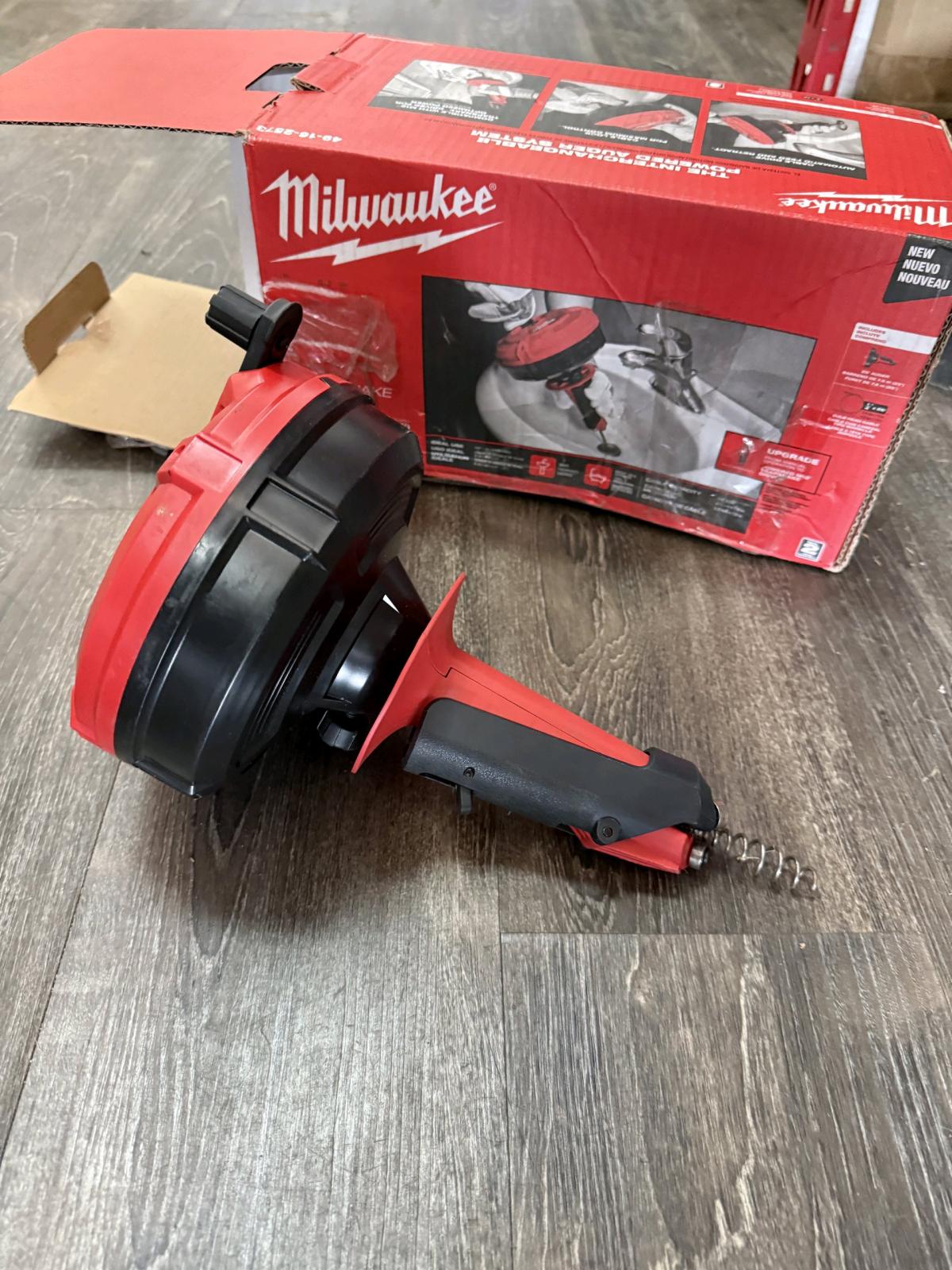 Milwaukee 25 drain auger