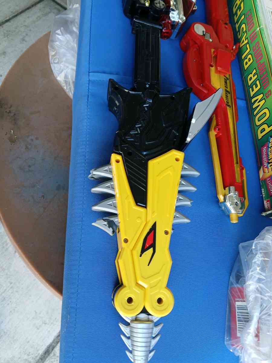 vintage power rangers lot everything pictured - Pomona, California - FleaMarketBay