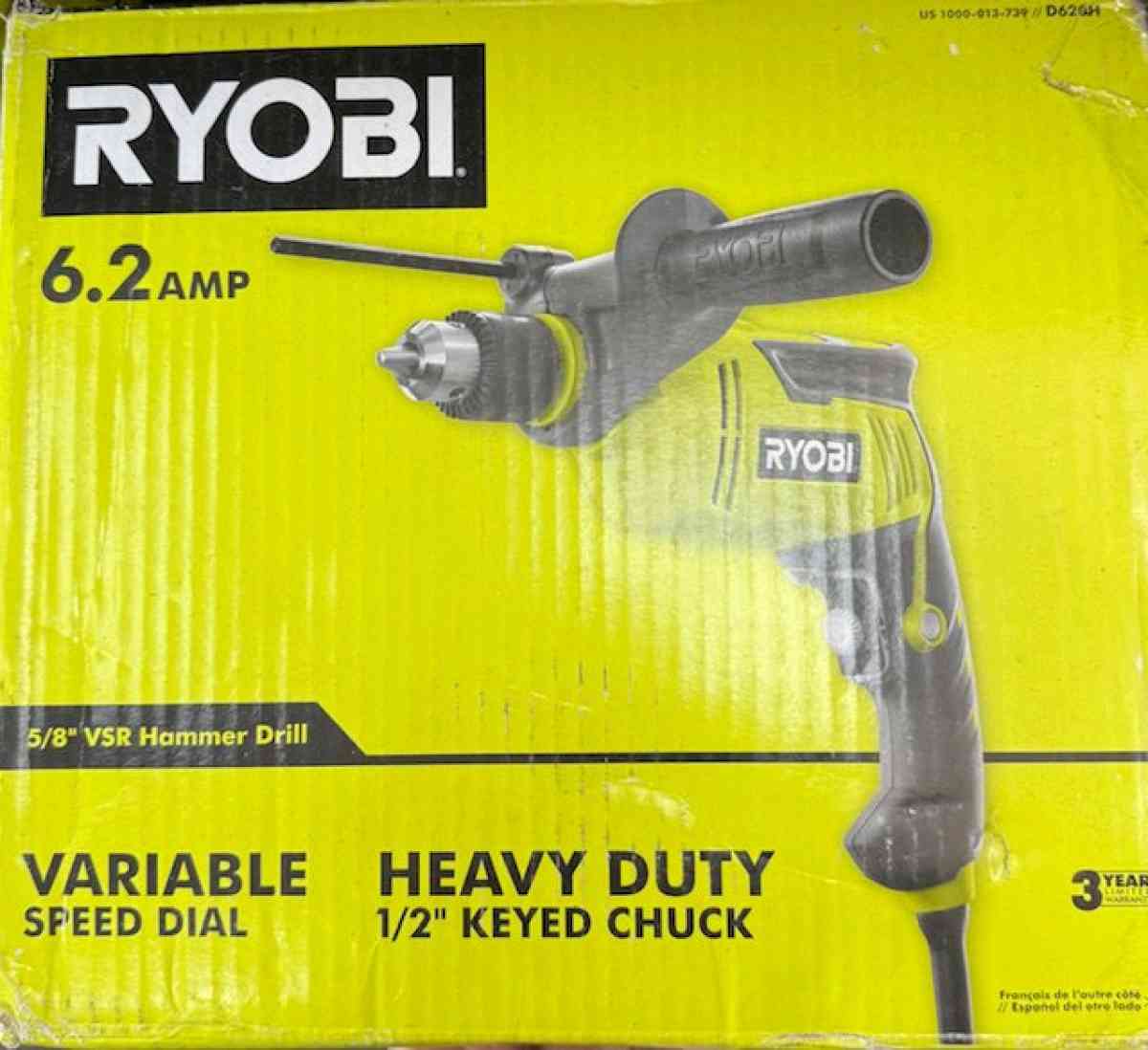 Ryobi corded hammer drill