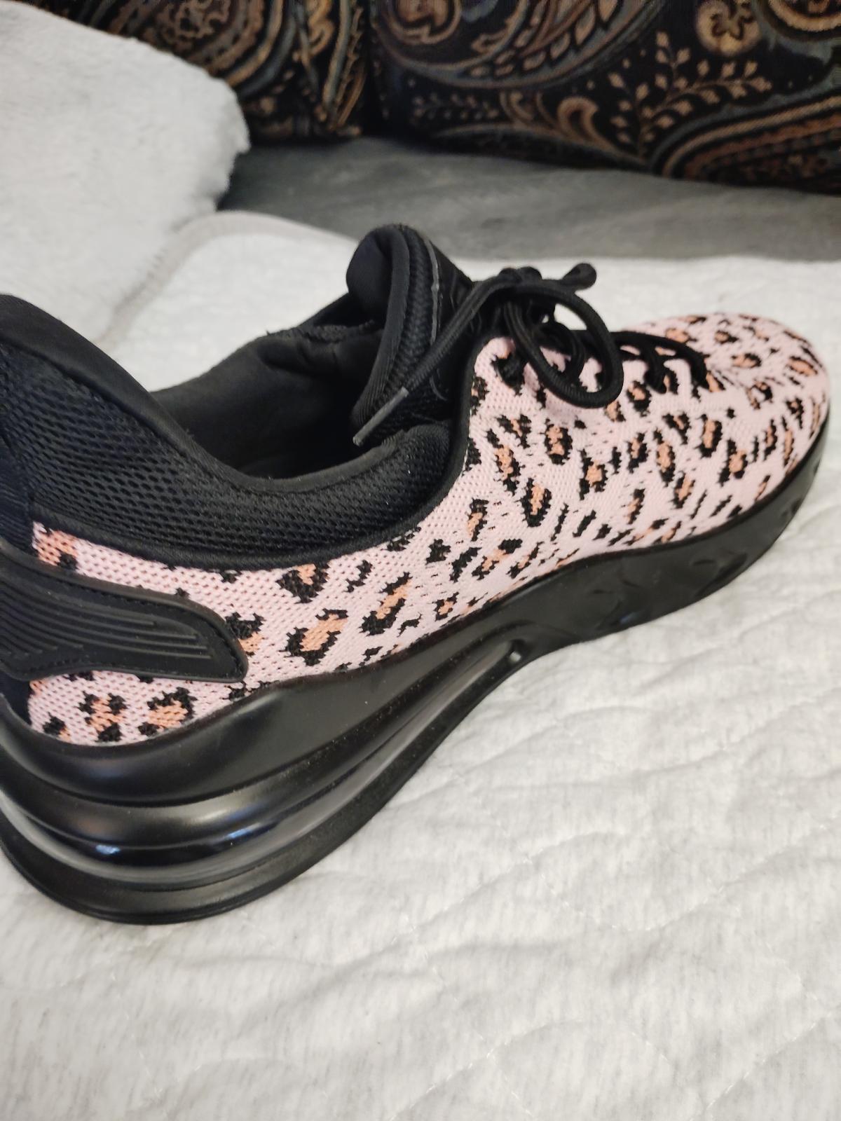 Pink Leopard Print Slip Resistant Safety Shoe - Virginia Beach, Virginia - FleaMarketBay
