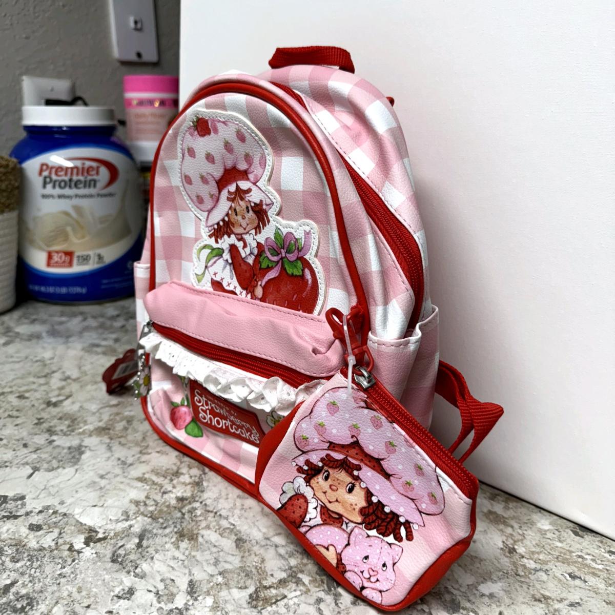 Strawberry shortcake 10 inch backpack with coin purse - Arlington, Texas - FleaMarketBay