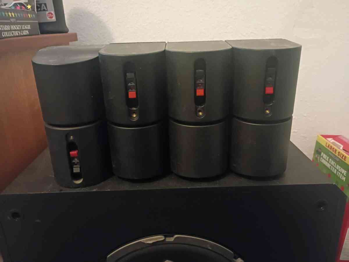 Bose Legendary Redline Double Cube Speakers Set of 4 - Norfolk, Virginia - FleaMarketBay