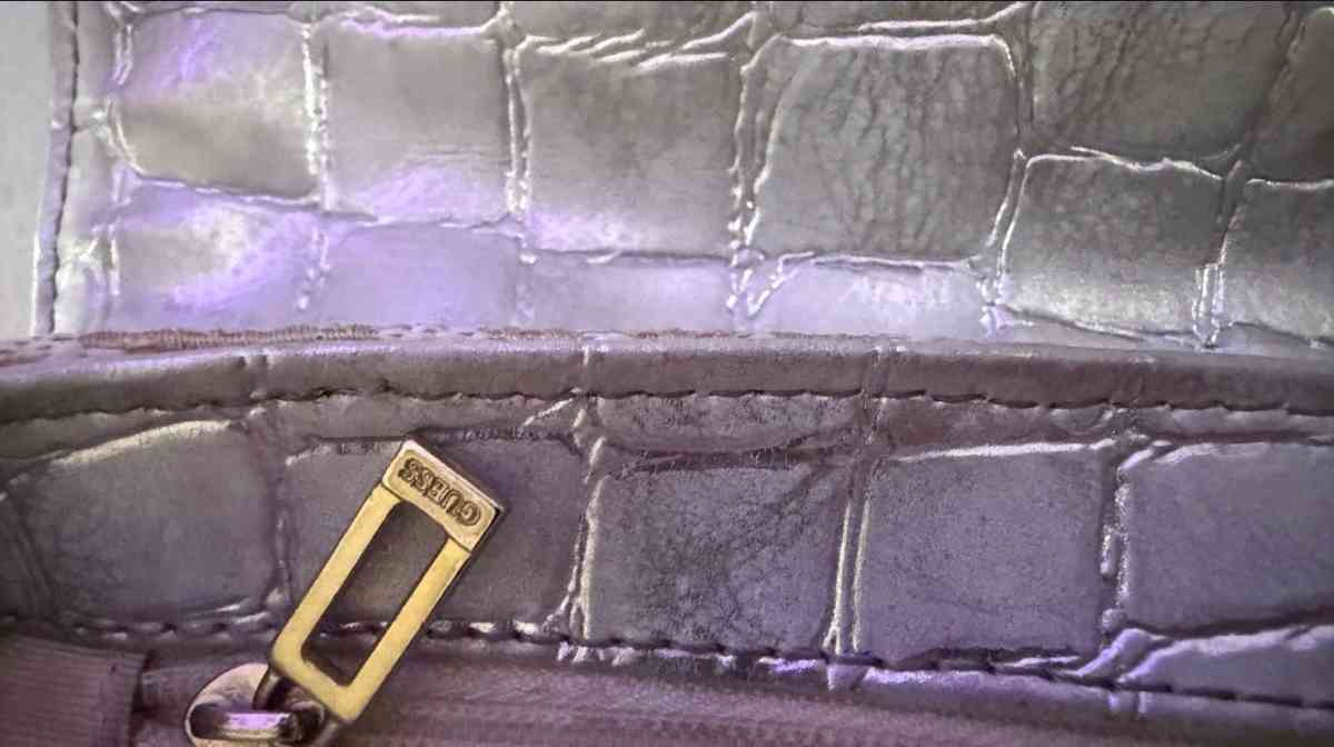 AUTHENTIC Vintage Y2K Guess Mini Shoulder Bag  Silver Studde - Los Angeles, California - FleaMarketBay