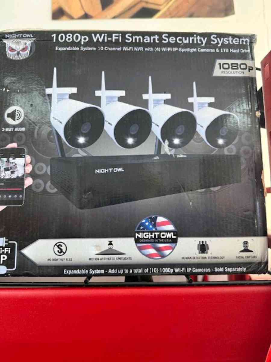 1080p wifi smart security system - Cobb, Georgia