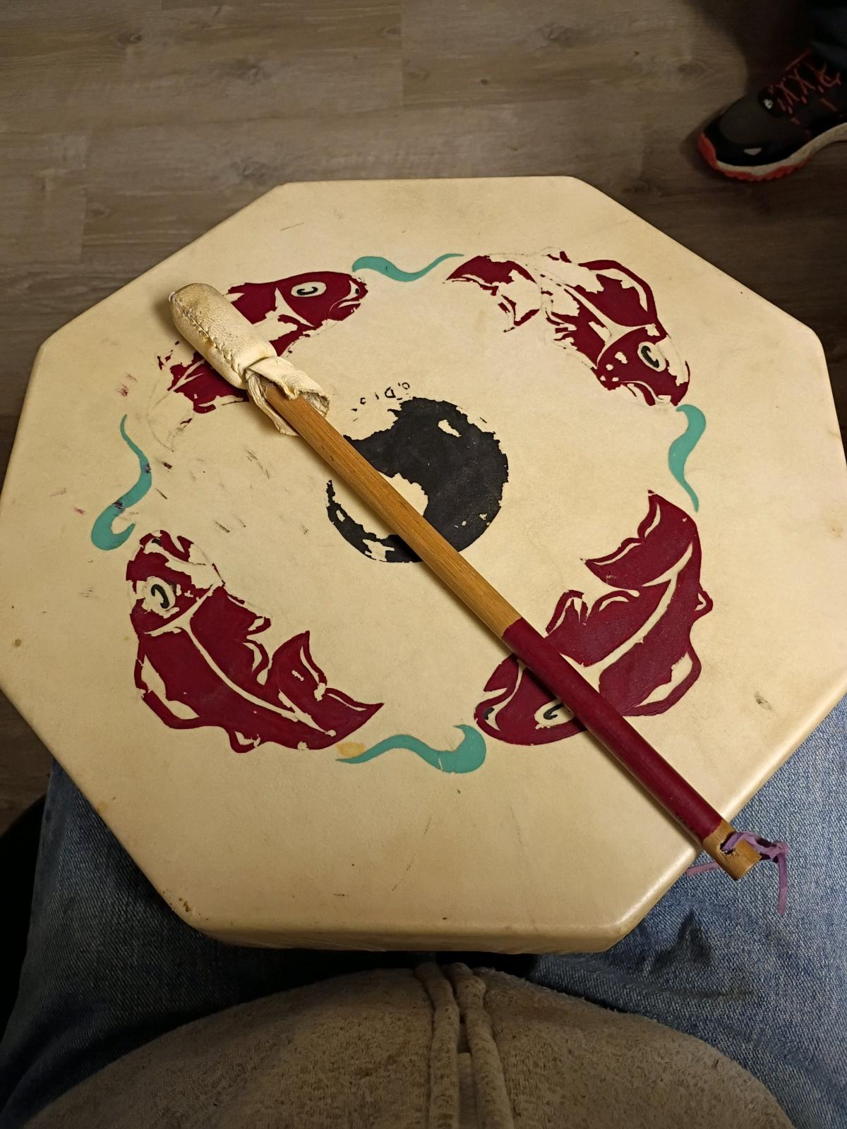 Vintage Native Shaman Prayer Drum