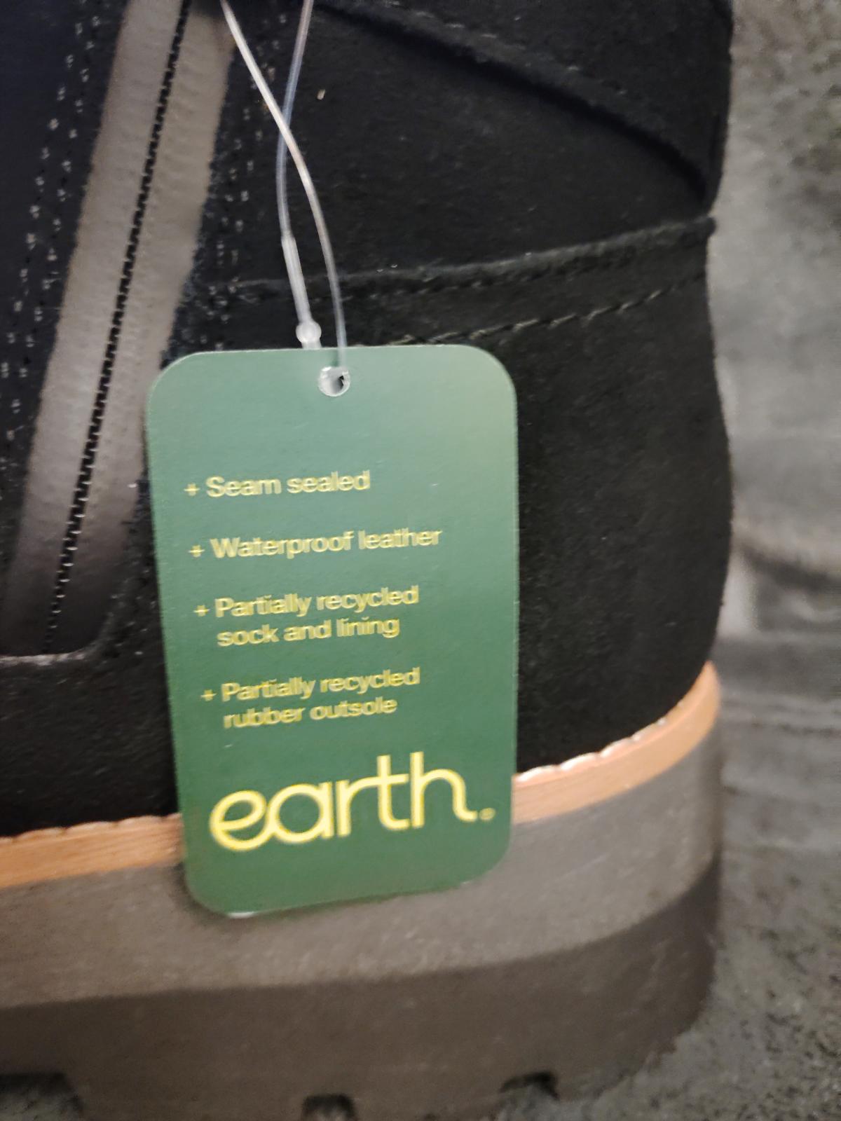 Earth® Women's Yara Waterproof Casual Ankle Booties, Black 001, 11 M - Virginia Beach, Virginia - FleaMarketBay