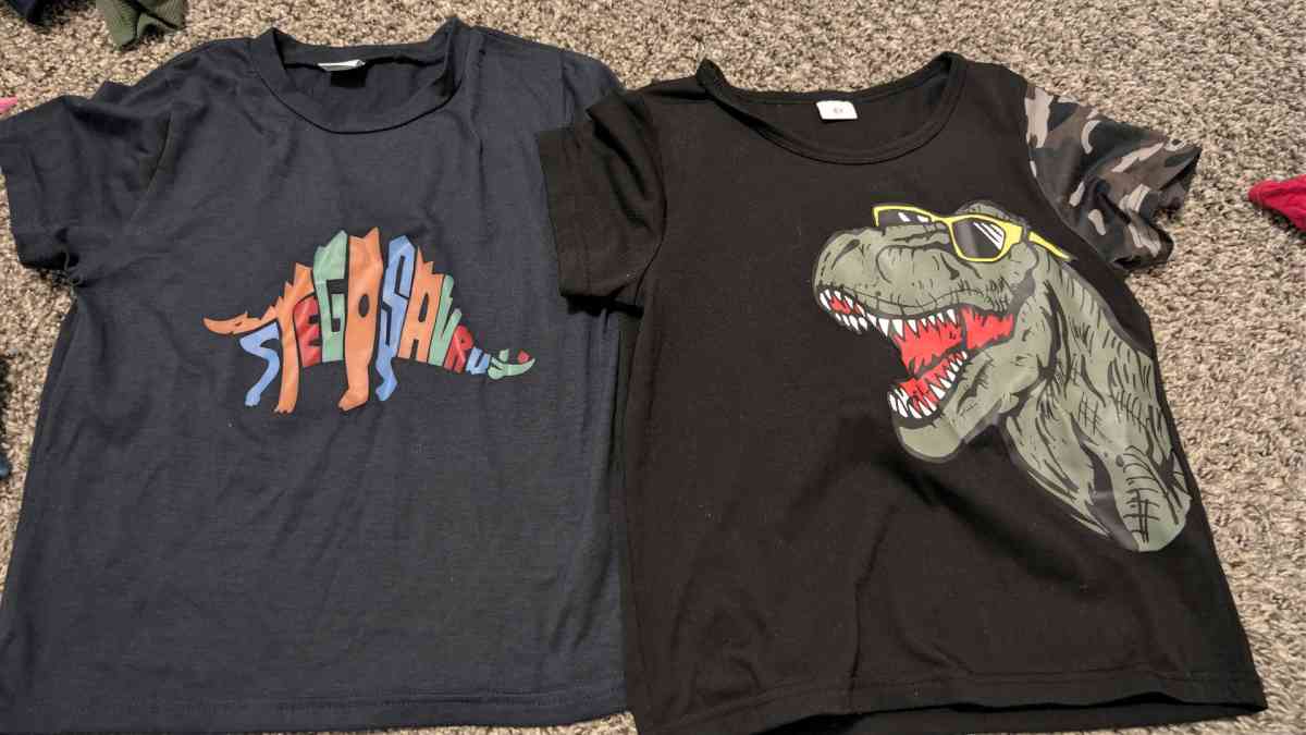 dino boys tees - Kansas City, Kansas - FleaMarketBay