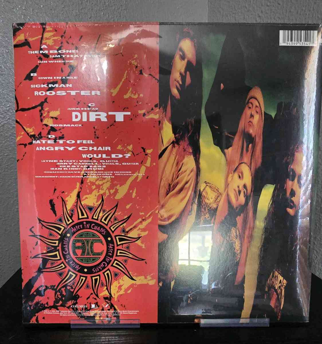 Alice In Chains Dirt Vinyl LP - Rosharon, Texas - FleaMarketBay